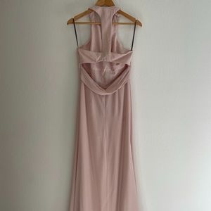 Blush bridesmaid dress (White by Vera Wang)
